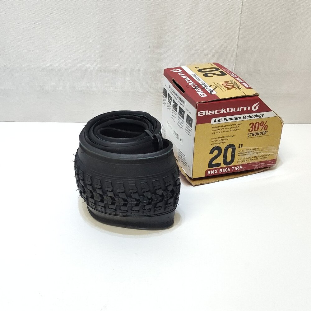 Blackburn 20" BMX Bike Tire Anti-Puncture Technology Replace Size 1.75" - 2.125"